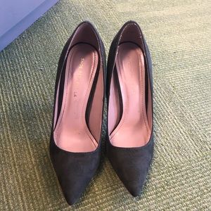 4” Dark Green Heels